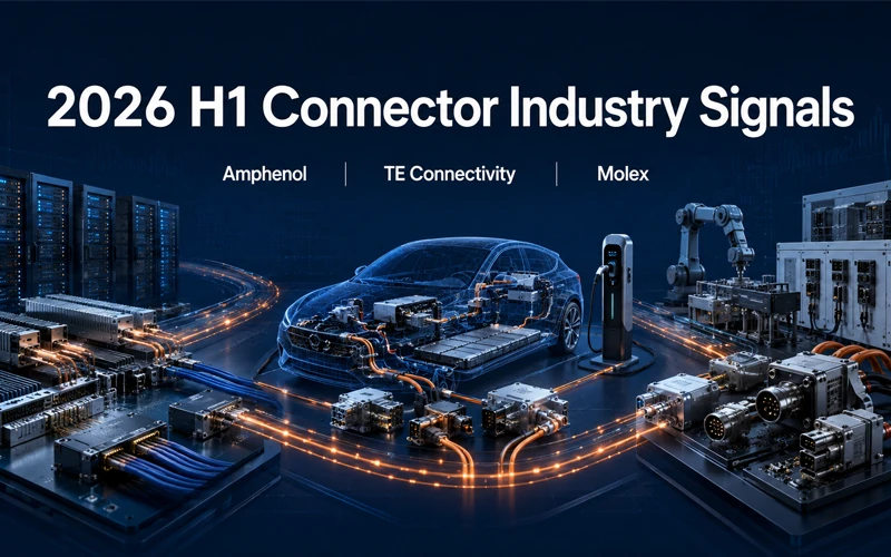 2026 H1 connector trends across data, transportation and power markets