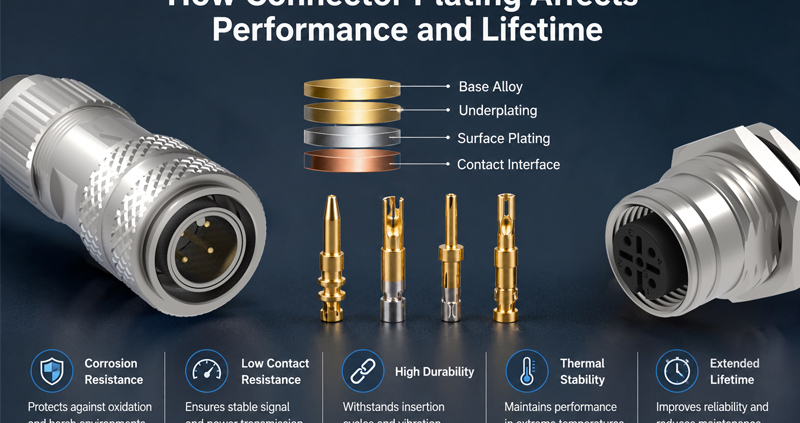 How Connector Plating Affects Performance and Lifetime