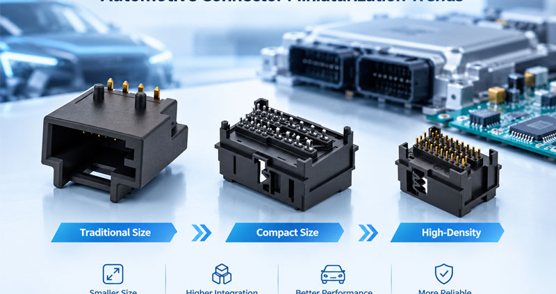 Automotive Connector Miniaturization Trends