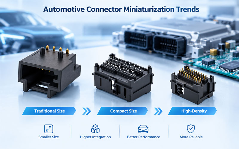 Automotive Connector Miniaturization Trends