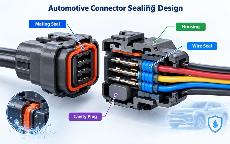Automotive Connector Sealing Design