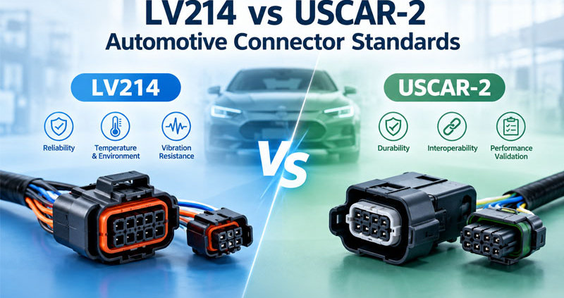 LV214 vs USCAR-2 Automotive Connector Standards
