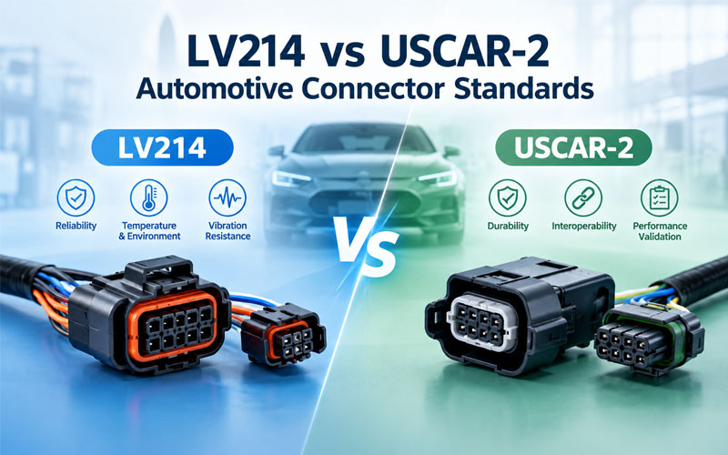 LV214 vs USCAR-2 Automotive Connector Standards